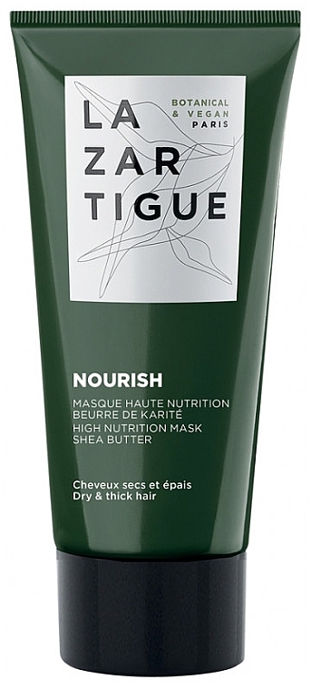 Nourishing Hair Mask - Lazartigue Nourish High Nutrition Mask (travel size) — photo N1