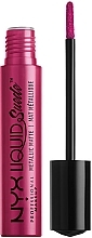 Liquid Lipstick - NYX Professional Makeup Liquid Suede Metallic Matte — photo N3