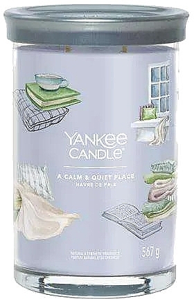 Tumbler Candle 'Calm & Quiet Place', 2 wicks - Yankee Candle A Calm & Quiet Place Tumbler — photo N2