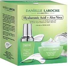 Fragrances, Perfumes, Cosmetics Set - Danielle Laroche Cosmetics Hyaluronic Acid (d/cr/50ml + f/ser/30ml)