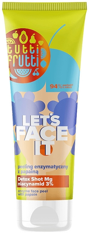 Enzyme Face Peel - Farmona Tutti Frutti Let`s Face It Enzyme Face Feel — photo N1