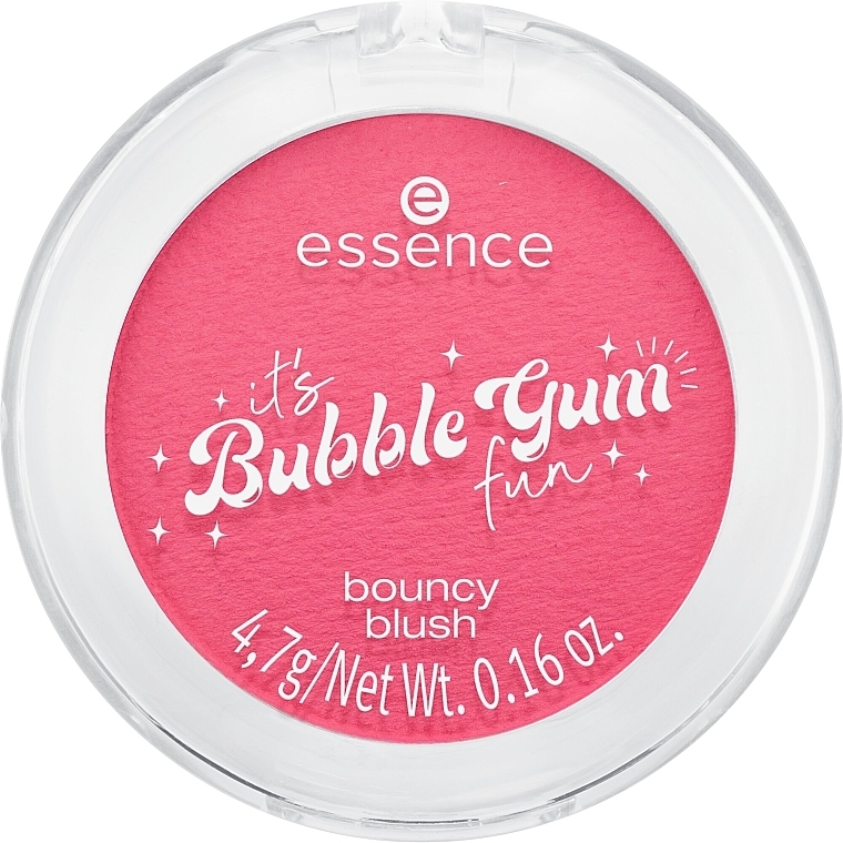 Face Blush - Essence Its Bubble Gum Fun Bouncy Blush — photo N2