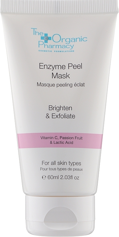 Enzyme Face Mask with Vitamin C and Papaya - The Organic Pharmacy Enzyme Peel Mask With Vitamin C And Papaya — photo N1