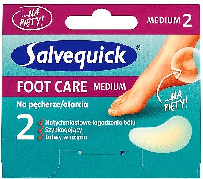 Callus & Scratch Patch, medium - Salvequick Foot Care — photo N1