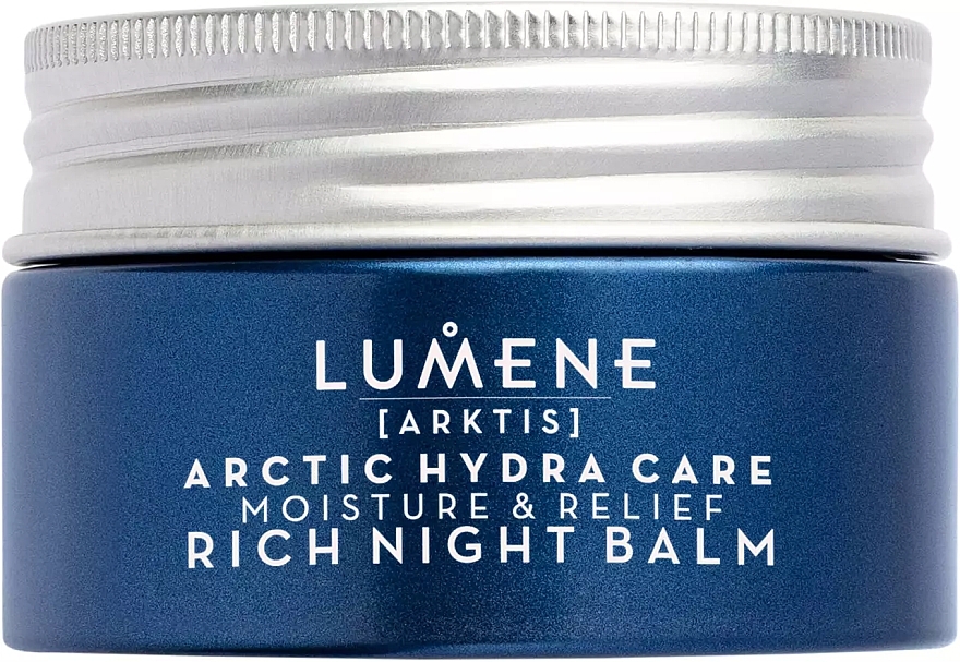 Night Face Balm - Lumene Arctic Hydra Care Moisture & Relief Rich Night Balm — photo N1