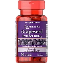 Fragrances, Perfumes, Cosmetics Grape Seed Extract Dietary Supplement, 100 mg - Puritan's Pride Grapeseed Extract