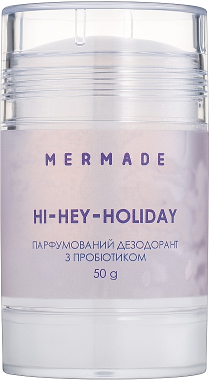 Mermade Hi-Hey-Holiday - Perfumed Probiotic Deodorant — photo N3