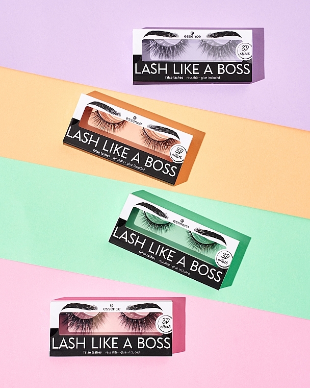 False Lashes - Essence Lash Like A Boss False Eyelashes 04 Stunning — photo N5