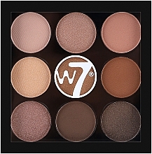 Eyeshadow Palette - W7 Naughty Nine Mid Summer Nights — photo N2