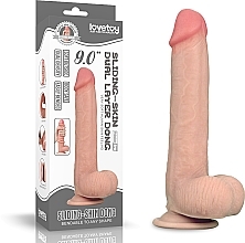 Fragrances, Perfumes, Cosmetics Dildo - LoveToy Sliding Skin Dual Layer Dong 9"