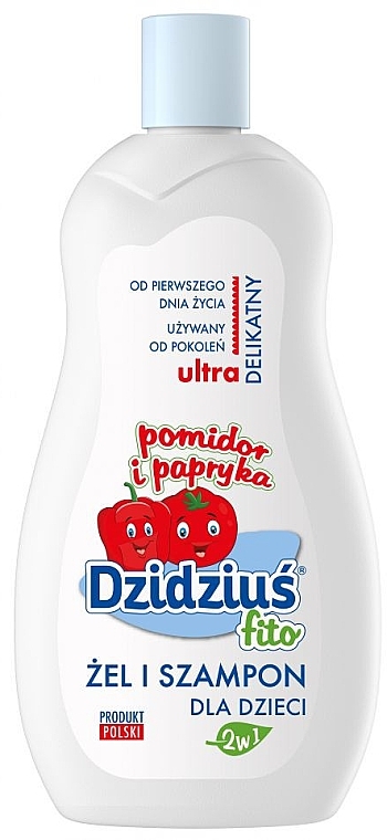 Gel-Shampoo "Tomato & Paprika" - Dzidzius Fito — photo N1