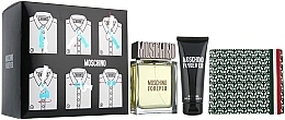 Fragrances, Perfumes, Cosmetics Moschino Forever - Set (edt 100ml + sh/g 100ml + pouch) 