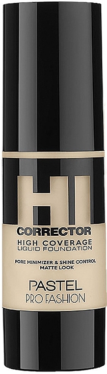 Mattifying Foundation - Unice HI Corrector Pastel — photo N1