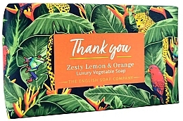 Spicy Lemon & Orange Soap - The English Soap Company Occasions Collection Zesty Lemon & Orange Thank You Soap — photo N1
