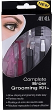 Fragrances, Perfumes, Cosmetics Set - Ardell Complete Brow Grooming Kit (shaver/1pcs + shaper/1pcs + pencil/2.3g + brush/1pcs)