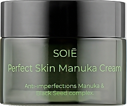 Fragrances, Perfumes, Cosmetics Facial Cream for Oily & Combination Skin with Manuka Extract - Soie Perfect Skin Manuka Cream