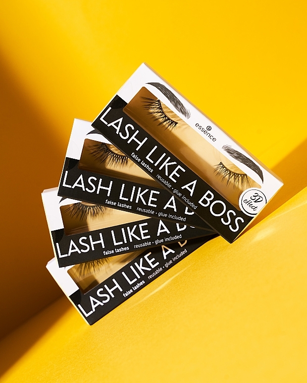 False Lashes - Essence Lash Like A Boss False Eyelashes 07 Essential — photo N3