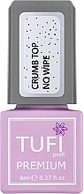 Fragrances, Perfumes, Cosmetics No Wipe Crumb Top Coat - Tufi Profi Premium Crumb Top No Wipe