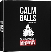 Set - Angry Beards Calm Balls (b/cr/150 ml + deo/150ml + boxers L/1pc) — photo N1