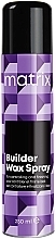 Fragrances, Perfumes, Cosmetics Hair Styling Wax Spray - Matrix Builder Wax Spray