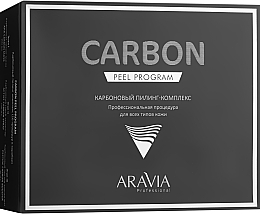 Fragrances, Perfumes, Cosmetics Set 'Carbon Peeling Complex' - Aravia Professional (mask/100ml + spray/150ml + peptide/30ml)