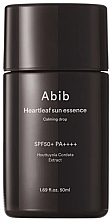 Fragrances, Perfumes, Cosmetics Soothing Sunscreen Face Essence - Abib Heartleaf Sun Serum Essence Calming Drop SPF50+ PA++++