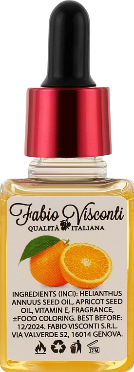 Nail & Cuticle Orange Oil - Fabio Visconti — photo N2