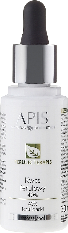 Ferulic Acid 40% - APIS Professional Glyco TerApis Ferulic Acid 40% — photo N3