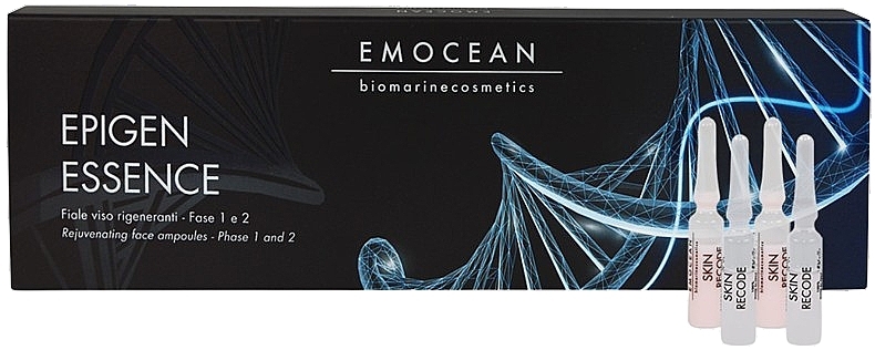 Face Essence Ampoules - Emocean Skin Recode Epigen Essence — photo N1