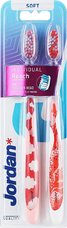 Soft Toothbrushes - Jordan Individual Reach Soft — photo N1