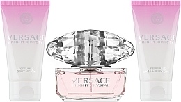 Versace Bright Crystal - Set (edt/50ml + b/l/50ml + s/g/50ml) — photo N9