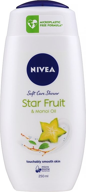 Care Shower Gel "Star Fruit" - NIVEA Free Time Shower Gel — photo N1