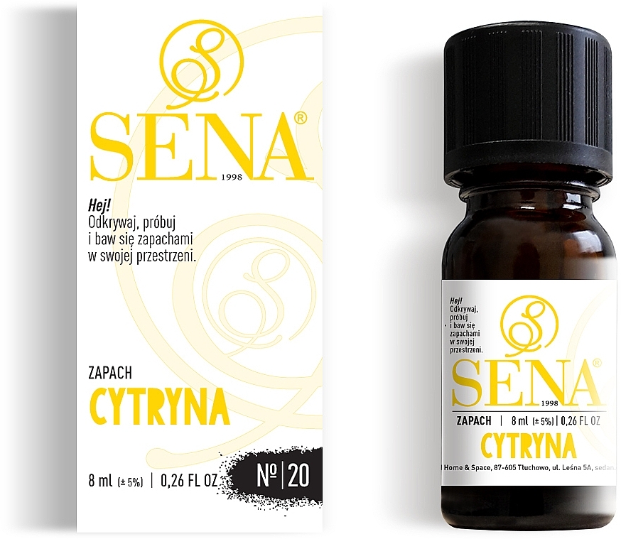 Lemon Fragrance Oil - Sena Aroma Oil №20 Lemon — photo N1