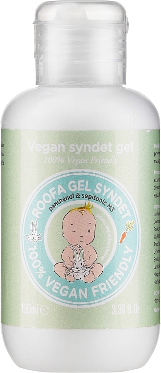 Baby Vegan Scent-Free Bath Syndet Gel - Roofa Baby Vegan Glycerin Syndet Gel — photo N1