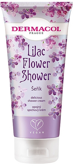 Cream Shower Gel - Dermacol Lilac Flower Shower Cream — photo N2