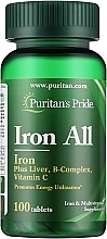 Fragrances, Perfumes, Cosmetics Supplement 'Iron' - Puritan's Pride Iron All