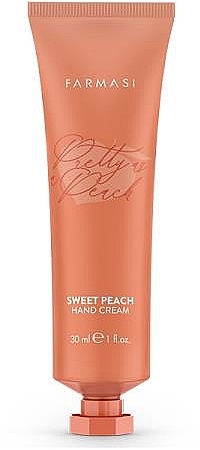 Hand Cream 'Peach' - Farmasi Sweet Peach Hand Cream — photo N1