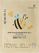 Face Sheet Mask - Beauty Kei Micro Facialist Boosting Royal Jelly Essence Mask — photo N2