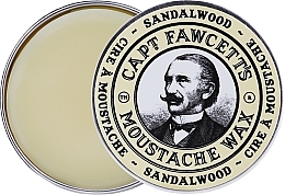 Fragrances, Perfumes, Cosmetics Moustache Wax - Captain Fawcett Sandalwood Moustache Wax