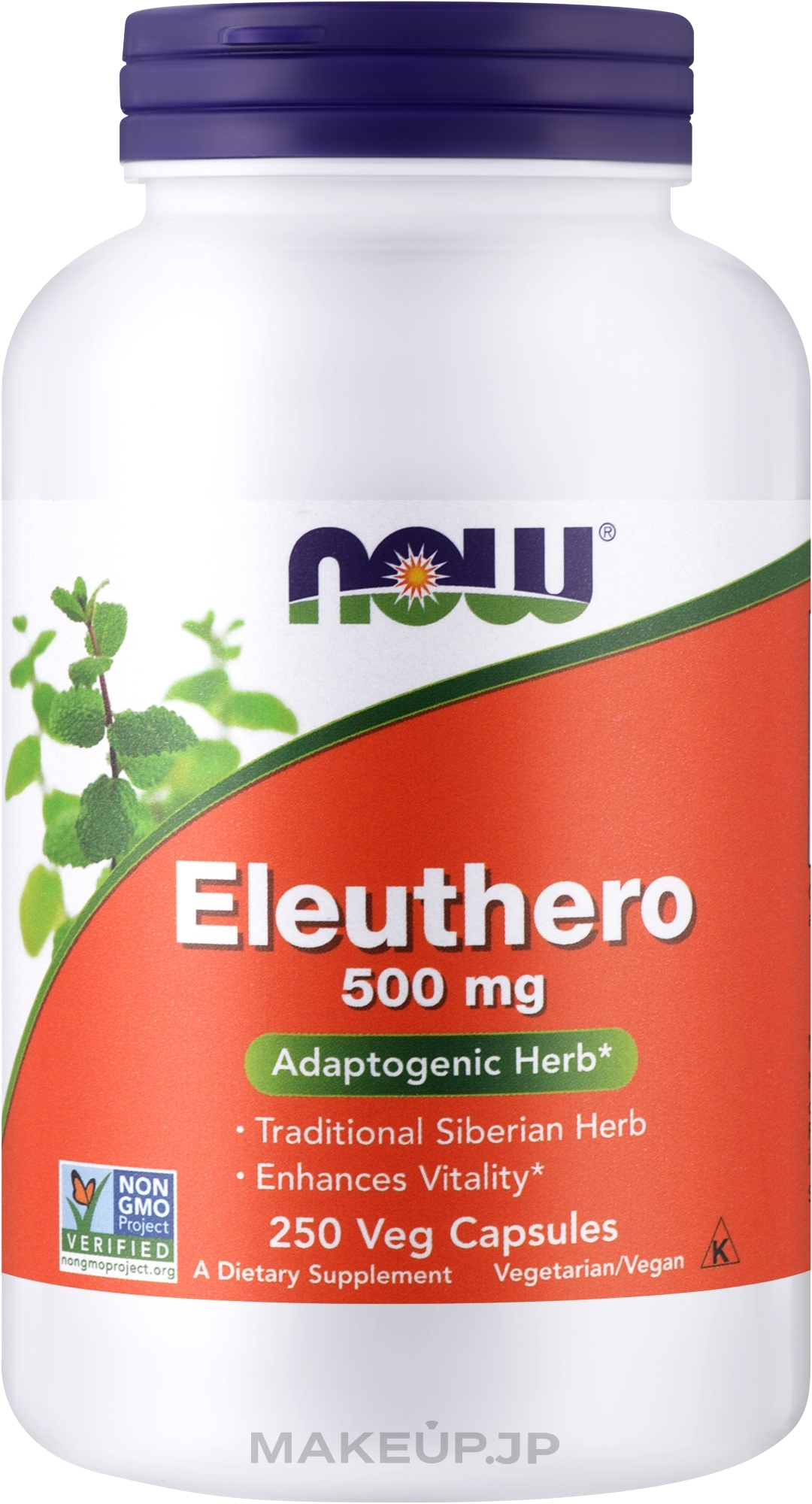 Capsules 500mg - Now Foods Eleuthero — photo 250 ЊВ.