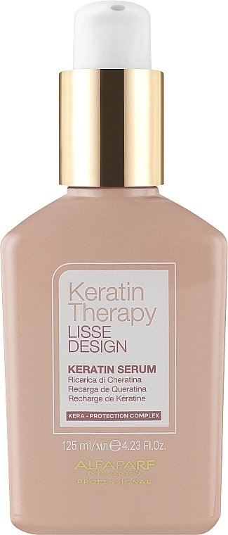 Hair Serum - Alfaparf Keratin Therapy Lisse Design Keratin Serum — photo N2
