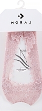 Fragrances, Perfumes, Cosmetics Women Lace Liner Socks, pink - Moraj