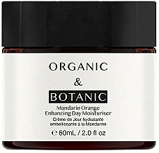 Moisturizing Day Cream for Dry Skin - Organic & Botanic Mandarin Orange Enhancing Day Moisturiser — photo N8