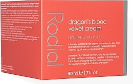 Velvet Face Cream with Red Resin Extract - Rodial Dragon's Blood Velvet Face Cream — photo N3