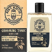 Hair Styling Tonic - Men's Master Grooming Tonic Beard & Hair — photo N2