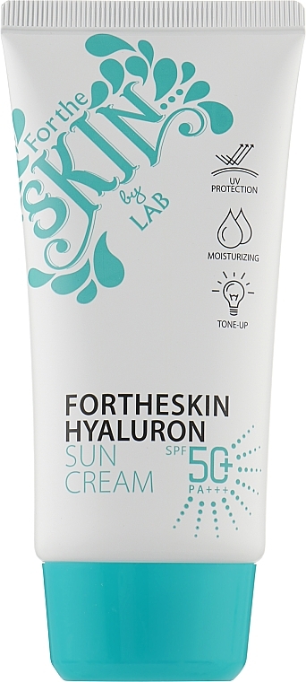 Hyaluronic Acid Sunscreen - Fortheskin Hyaluron Sun Cream SPF50+/PA+++ — photo N4