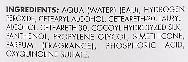 Oxidizing Emulsion - Dikson Oxy Oxidizing Emulsion For Hair Colouring And Lightening 30 Vol-9% — photo N4