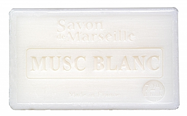 White Musk Soap - Le Chatelard 1802 Savon de Marseille White Musk Soap — photo N1