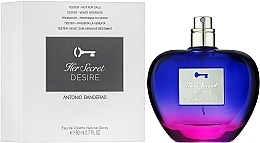 Antonio Banderas Her Secret Desire - Eau de Toilette (tester, no cap) — photo N9