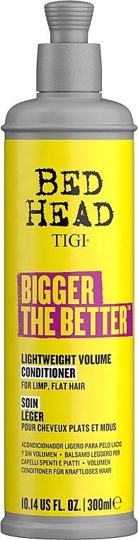 Volume Conditioner - Tigi Bed Head Bigger The Better Lightweight Volume Conditioner — photo N1